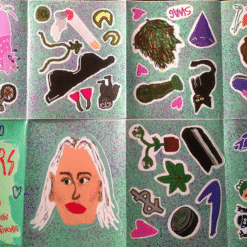 Planta Carnívora Fanzine stikers