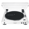 Tornamesa inalámbrica Audio-Technica AT-LP60WH-BT - Automática (Nueva, Blanca, Bluetooth)
