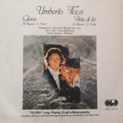Umberto Tozzi Gloria 7 back