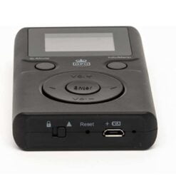 GPO Portable DAB DAB FM Radio Mini Personal Digital Handheld Radio with Rechargeable Battery Earphones Included
