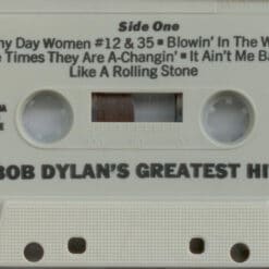 Dylan Greatest Hits cassette