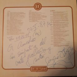 Sergio Ortega Caminando signed