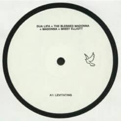 Dua Lipa + The Blessed Madonna + Madonna + Missy Elliott - Levitating (Vinilo, 12", 45 RPM, Single Sided, Ed. UK, 2020)