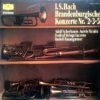 J.S. Bach Adolf Scherbaum Aurele Nicolet Festival Strings Lucerne Rudolf Baumgartner Brandenburgische Konzerte Nr. 2•3•5 LP Album