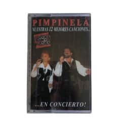 Pimpinela - Nuestras 12 Mejores Canciones... En Concierto! (Cassette, Ed. Chile, 1994)