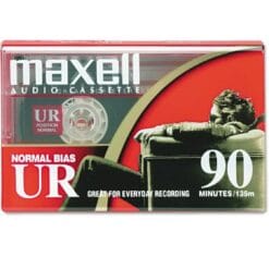 Cassette Virgen UR90 Maxell (90 mins, Normal, Type I, 1 Unidad)