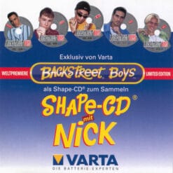 Backstreet Boys - Shape-CD Nick (CD, Ed. Europe, 1997, Single)