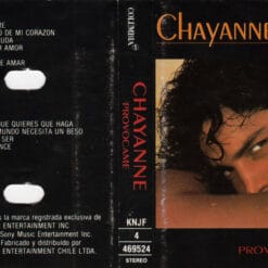 Chayanne - Provócame (Cassette, Ed. Chile, 1992)