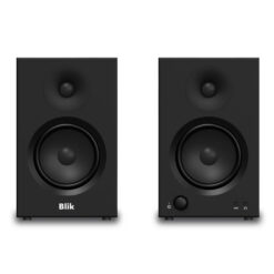 Par Parlantes Hi-Fi Bluetooth Blik Bookshelf One (70W RMS, Activos, Ecualizador, RCA)