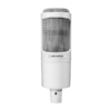 Microfono Condensador Cardioide Color Blanco incluye filtro antipop y shockmount Audio Technica AT2020CWH